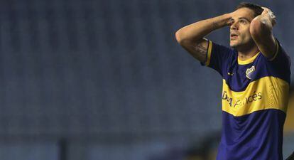 Gago, exjugador del Real Madrid y Valencia, ahora en Boca Juniors.