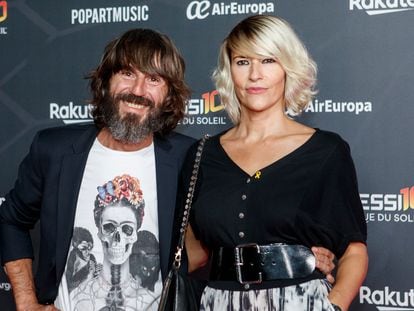 Santi Millán y Rosa Olucha, en un evento en Barcelona, en octubre de 2019.