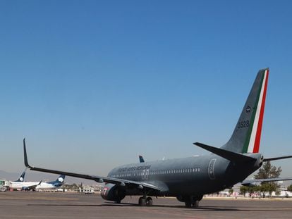 El segundo vuelo de la Fuerza Aérea Mexicana rumbo a Rumania para repatriar a los ciudadanos evacuados de Ucrania.