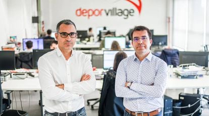 Xavier Pladellorens y Angel Corcuera, fundadores de Deporvillage