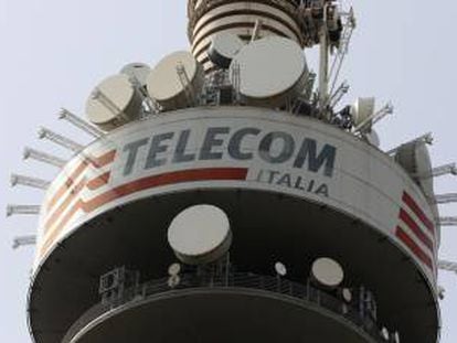Torre de Telecom Italia en Roma.
