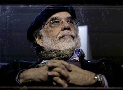 El director Francis Ford Coppola, durante un partido entre el Boca Juniors y el Gremio de Brasil en Buenos Aires, el pasado junio.