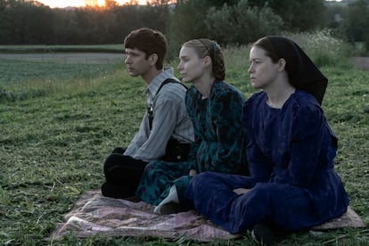 Ben Whishaw as August, Rooney Mara as Ona and Claire Foy as Salome in Sarah Polley's third film.