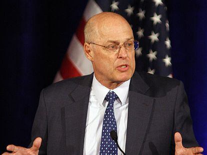 El secretario del Tesoro de EE UU, Henry Paulson.