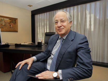 Juan María Nin, durante la entrevista.