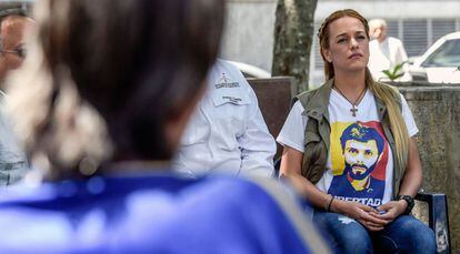 Lilian Tintori, en marzo de 2018 en Caracas.