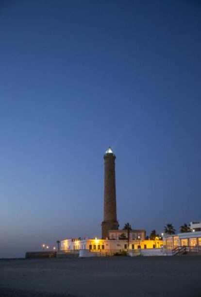 El faro de Chipiona (Cádiz).