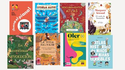 Ocho álbumes ilustrados informativos que harán las delicias de los más pequeños.