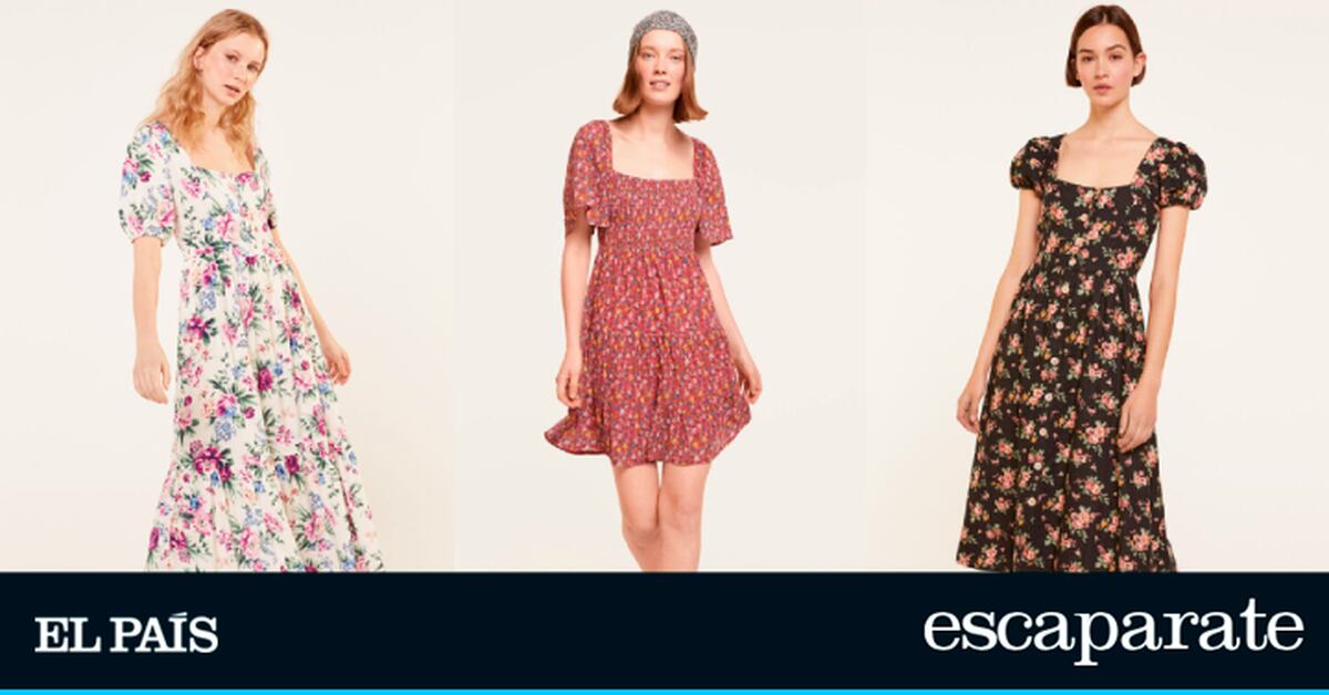 Diseños de vestidos floreados, Estilo de Vida Moda