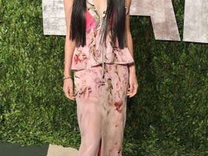 Vera Wang, en una imagen tomada después de la gala de los Oscar, el 26 de febrero de 2012.