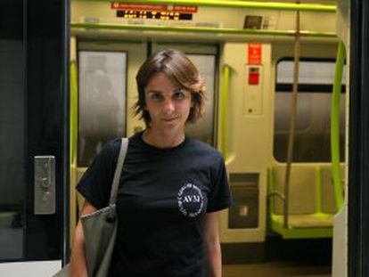 Beatriz Garrote, presidenta de la Asociación de Víctimas del Metro.