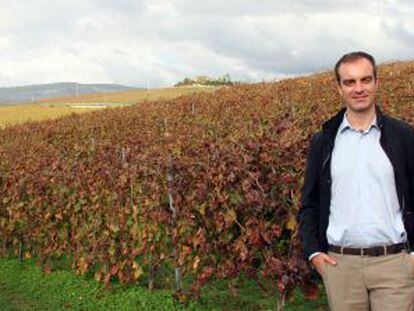Francesco Galante, presidente de Placido Rizzoto, en una de las fincas de San Giusseppe confiscadas a la mafia, en noviembre de 2012.
