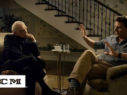 Martin Scorsese y Jeff Nichols, durante la charla.