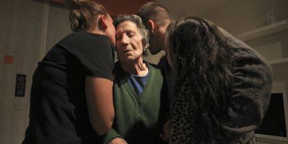 Carmen Martínez, la mujer de 85 años desahuciada en Vallecas.
