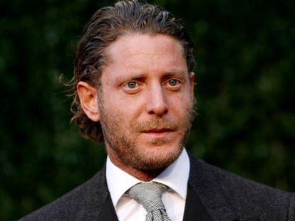 Lapo Elkann, nieto de Agnelli. 