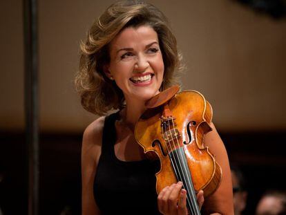 La violinista Anne-Sophie Mutter torna al Palau de la Música.