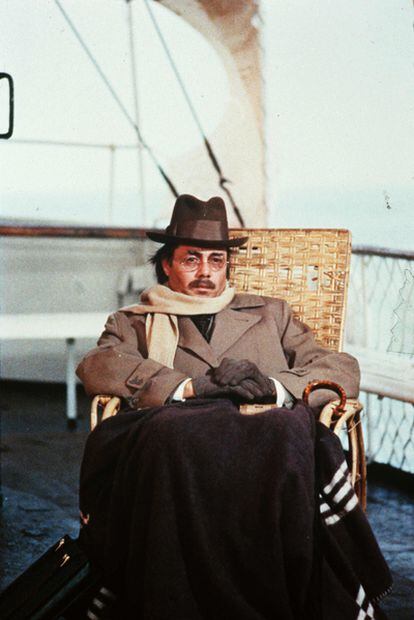 Dirk Bogarde, en un fotograma de la película <i>Muerte en Venecia</i> (1971), de Luchino Visconti.