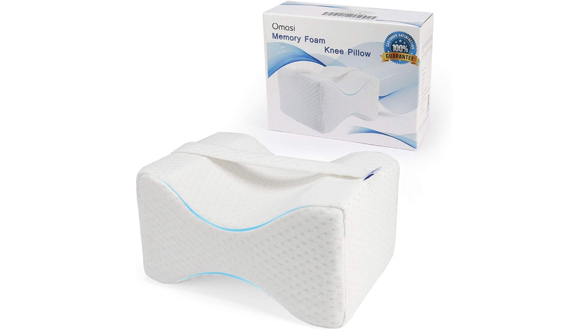 Almohada Ortopédica Para Rodillas y Piernas Mejor Descanso Sueño, Espuma  Viscolastica - Promart