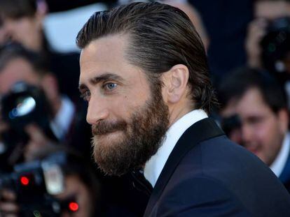 Jake Gyllenhaal en el Festival de Cannes durante la presentación de su película 'Okja'.