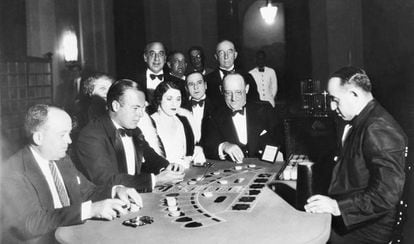 Apuestas en el Gran Casino Nacional de La Habana en 1932.
