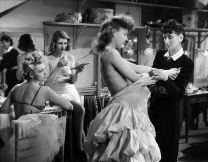 Fotograma del desconocidísimo filme Falbalas, de Jacques Becker, incluido en el ciclo de la Filmoteca de Cataluña.