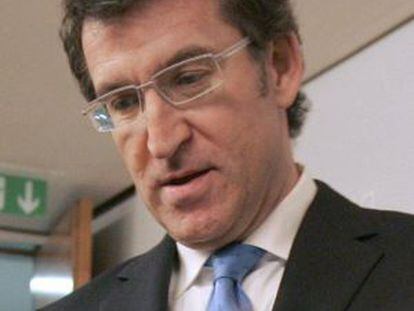 El presidente de la Xunta de Galicia, Alberto Núñez Feijóo.