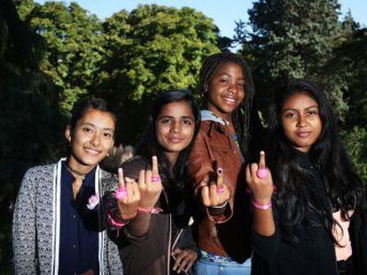 Cuatro adolescentes luchan por los derechos de las niñas en Colombia, Nepal, India y Nicaragua