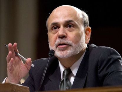 El presidente de la Reserva Federal, Ben Bernanke.