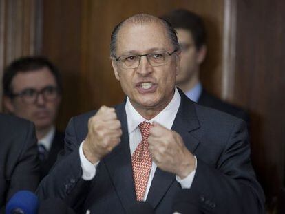 El gobernador de Sao Paulo, Geraldo Alckmin. 