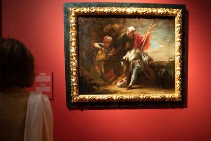 Vista de la exposición 'Herrera El Mozo y el barroco total', que permanecerá en el Museo del Prado del 25 de abril al 30 de julio. 