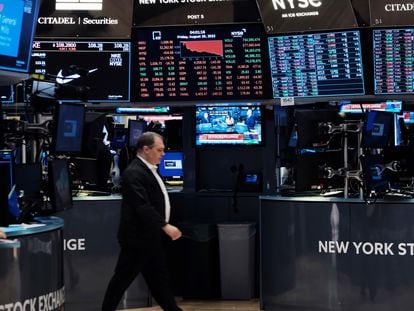 Operadores en la Bolsa de Nueva York, el pasado agosto.