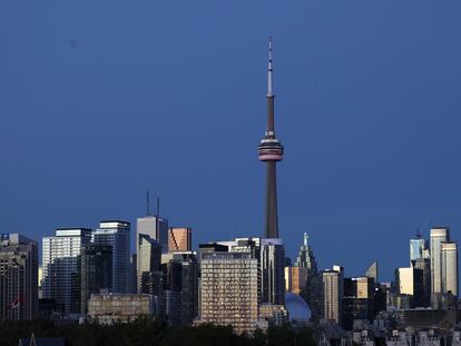 Edificios en la ciudad de Toronto, en septiembre de 2020.