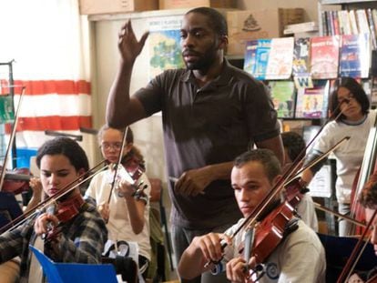 Fotograma de la pel&iacute;cula &#039;El profesor de viol&iacute;n&#039;.