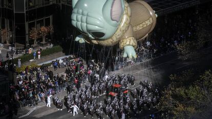 El desfile neoyorquino del Día de Acción de Gracias, en imágenes