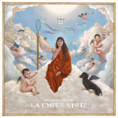 Portada del primer disco de Rigoberta Bandini, 'La emperatriz', que se publica el 7 de octubre. 