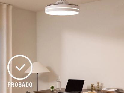 Los mejores ventiladores de techo con aspas y luz