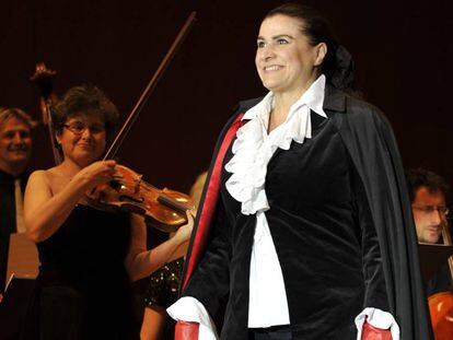 Cecilia Bartoli, durante una actuación.