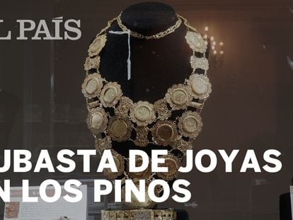 La subasta de las joyas incautadas por la justicia mexicana