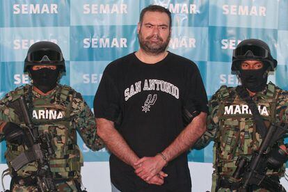 Sergio Enrique Villarreal Barragán, alias 'El Grande', tras ser detenido en septiembre de 2010.