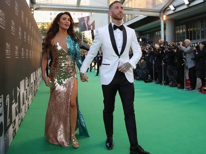 Pilar Rubio y Sergio Ramos, el pasado septiembre en Londres