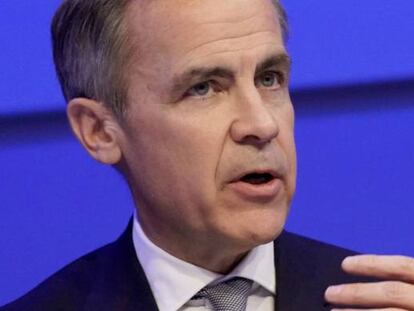 El ex gobernador del Banco de Inglaterra, Mark Carney.