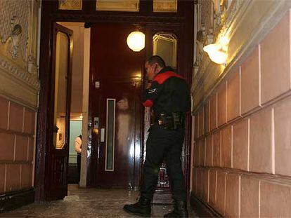 Incendio en un ascensor