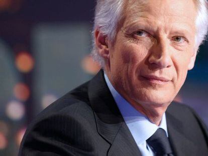 El exprimer ministro franc&eacute;s Dominique de Villepin.