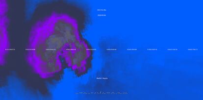 'Celeste', proyecto artístico de Solimán López que conecta en tiempo real los cielos de España y Colombia.