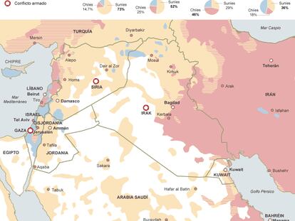 Fuente: NYT, The Gulf/2000 Project.