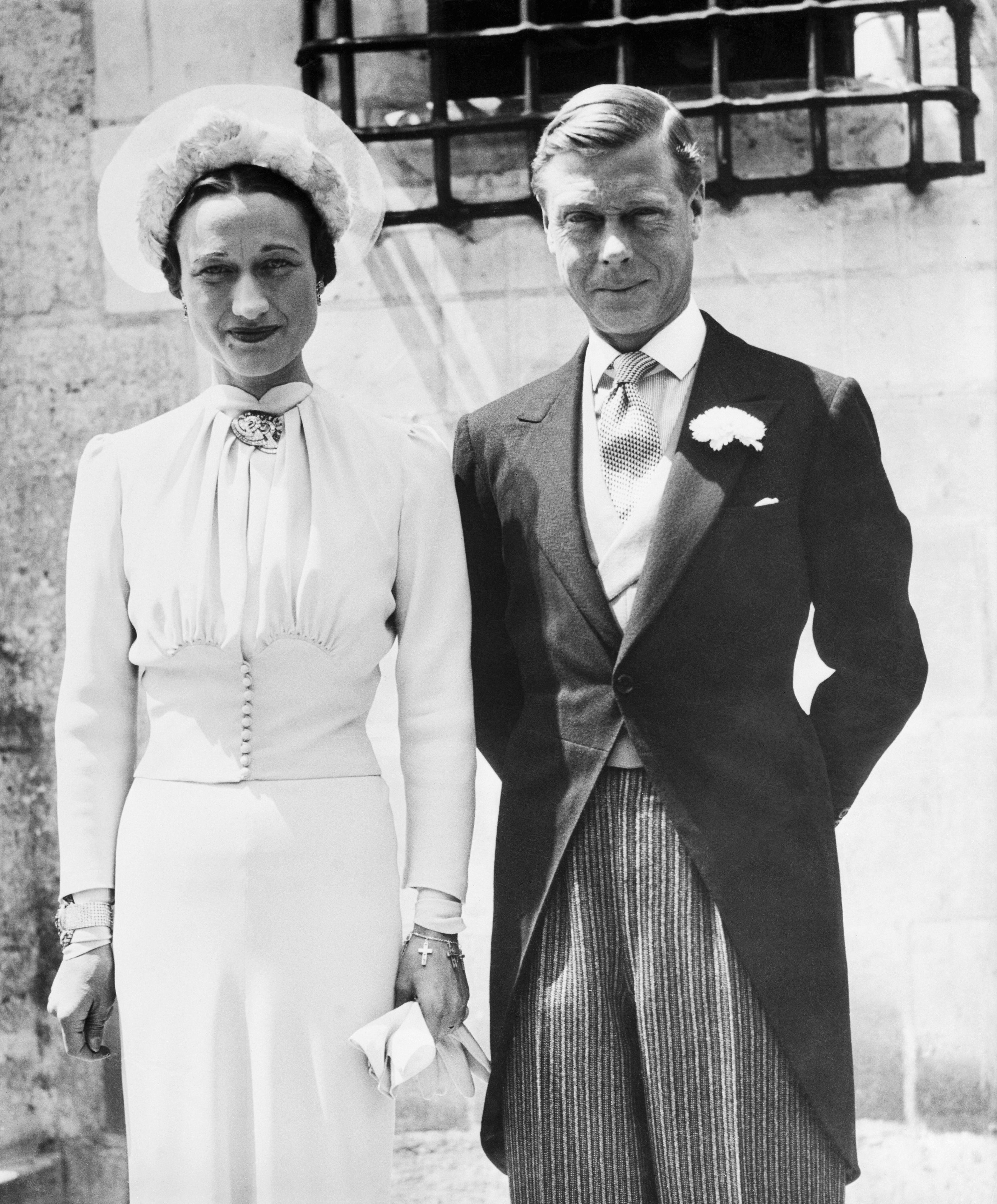 El duque de Windsor y Wallis Simpson.