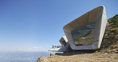 Museo de la Montaña Messner Corones, en el monte Kronplatz (Italia).