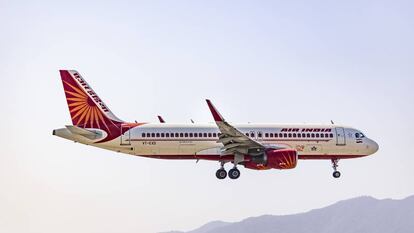 Airbus 320 de Air India en una imagen de archivo.