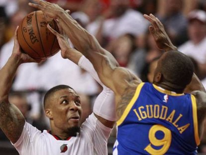 Lillard, ante Iguodala.