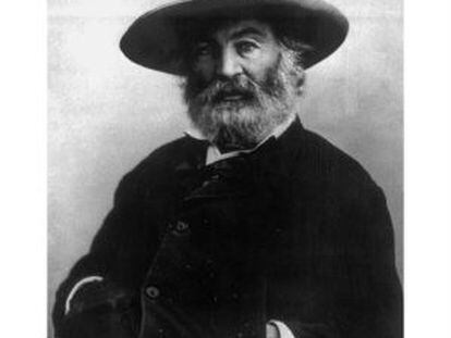Walt Whitman, barbut i brutejant.